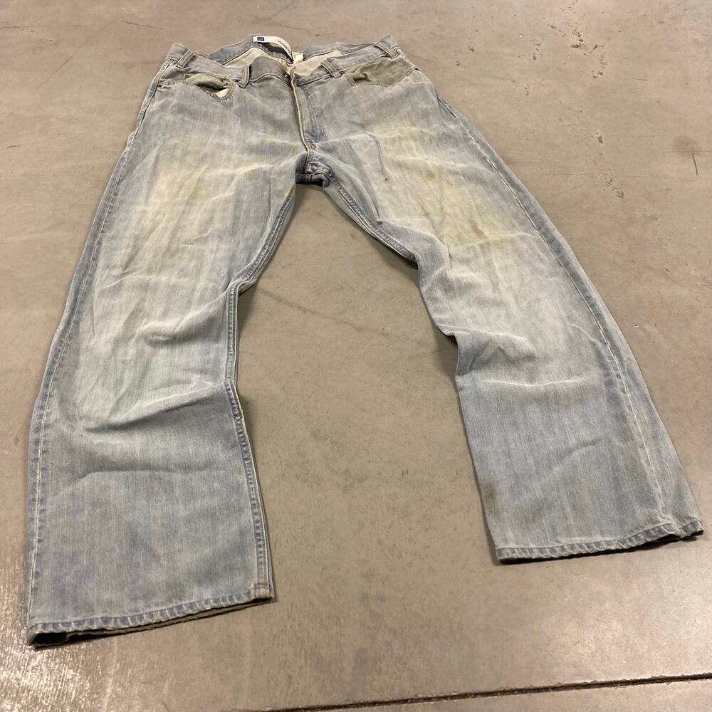 Baggy distressed gap bootcut jeans 38x32